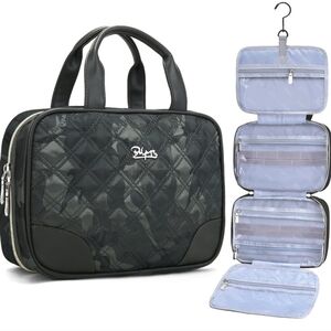 BoyatuTravel Toiletry Bag for Women: PU Leather Organizer NWT